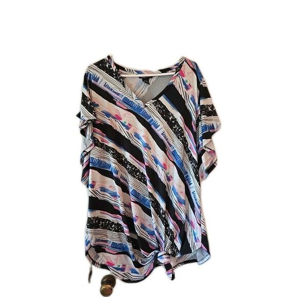 Robert Louis Tops - Robert Louis L Womens Top POLY/SPANDX Breathable Casual Everyday Wear Comfort